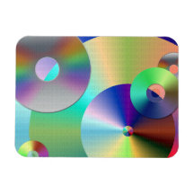 Digitalschallplatten Vinyl Magnet