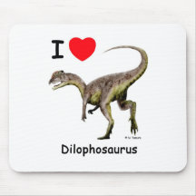 Dilophosaurus Mousepad