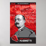Dinamo Futurista Marinetti Sfida alle Stelle Plakatdruck