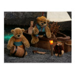 Dinky Bären: Kleine Piraten postkarten