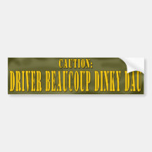 Dinky Dau Auto Aufkleber