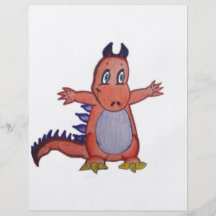 Dino Flyer Druck
