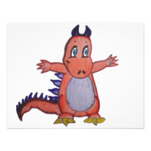 Dino Individuelle Einladungskarten