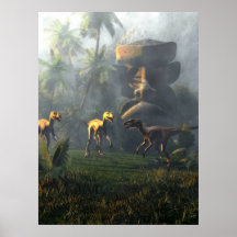 Dino-Insel Posterdruck