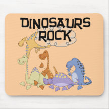 Dinosaurier-Felsen-T-Shirts und Geschenke Mousepads
