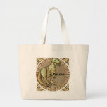 Dinosaurier-individueller Name Tasche