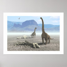 Dinosaurier Plakat