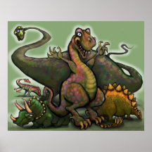 Dinosaurier Posterdrucke