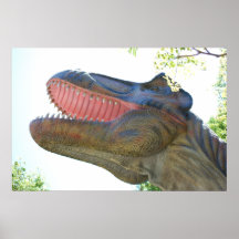Dinosaurier T-Rex Posterdrucke