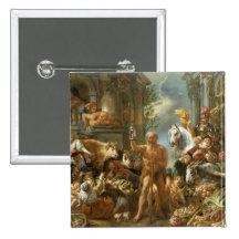Diogenes, der nach einem ehrlichen Mann, c.1650-55 Anstecknadel