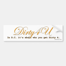 Dirty4U Autoaufkleber 2