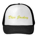 Disc-Jockey - DJ-Goldextravagante DJing Turntable Baseballcaps