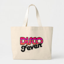 Disco-Fieber Leinentasche