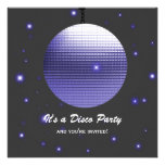 Disco-Party Einladungen