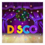 DISCO Party - SRF Ankündigungskarte