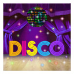 DISCO Party - SRF Personalisierte Einladungen