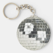 Discoballfoto Schlüsselanhänger