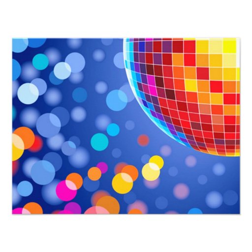 Discokugel Ankündigung