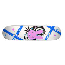 diseño conejo monopatin personalizado