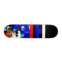 Disketten-Skateboard Individuelle Decks