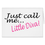 Diva Grußkarte