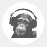DJ-AFFE AUFKLEBER