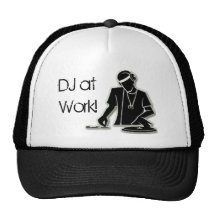 DJ bei der Arbeit! Baseball Mütze