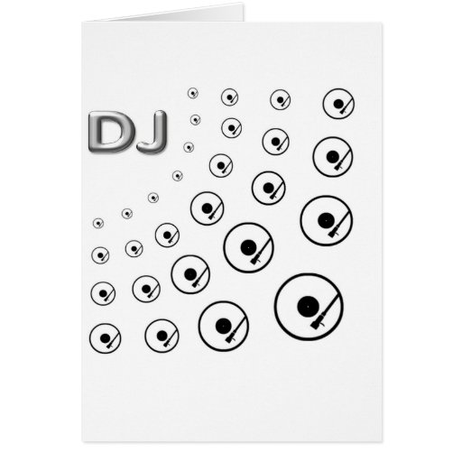DJ GRUßKARTE