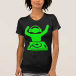 DJ-Hände in der Luft t-shirts