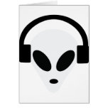 DJ-Kopfhörer-alienbereich 51 Karten