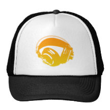 DJ-Kopfhörer - Musik-Disc-Jockey DJing Loud Baseballcap