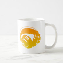 DJ-Kopfhörer - Musik-Disc-Jockey DJing Loud Tee Tasse