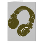 DJ-Musikentwurf Grußkarten