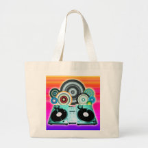 DJ-Turntable-Kreise Tragetaschen