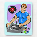 DJ-Turntable-Träume Mousepads