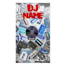 DJ-Visitenkarte-Bänder gegen CD