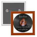 DJBooboo-Quadrat-Knopf Anstecknadelbuttons