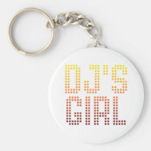DJs Mädchen - Disc-Jockey-Freundin-Ehefrau DJing M Schlüsselband