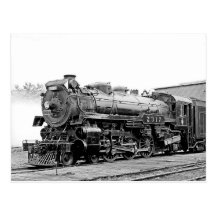 DL u. W Eisenbahn Scranton PA. Postkarte