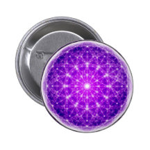 D'Light volle Mandala Anstecknadelbuttons