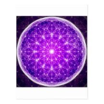 D'Light volle Mandala Postkarten