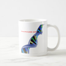 DNS - Desoxyribonukleinsäure Teetasse
