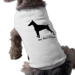 Dobe Silhouette-bester Freund Haustierbekleidung