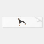 Dobermann doberman autoaufkleber