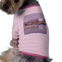 Dock-Stadt Hunde T Shirts