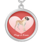 Dogge-Herz-Halskette