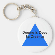 Dogma ist ist kreativ die MUSEUM Zazzle Geschenke  Schlüsselbänder