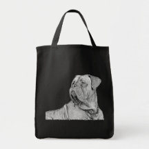 Dogue de bordeaux Taschentasche