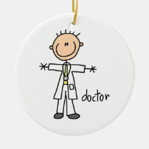 Doktor Strichmännchen Ornamente