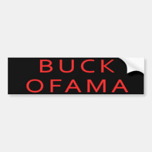Dollar Ofama AntiObama Autoaufkleber